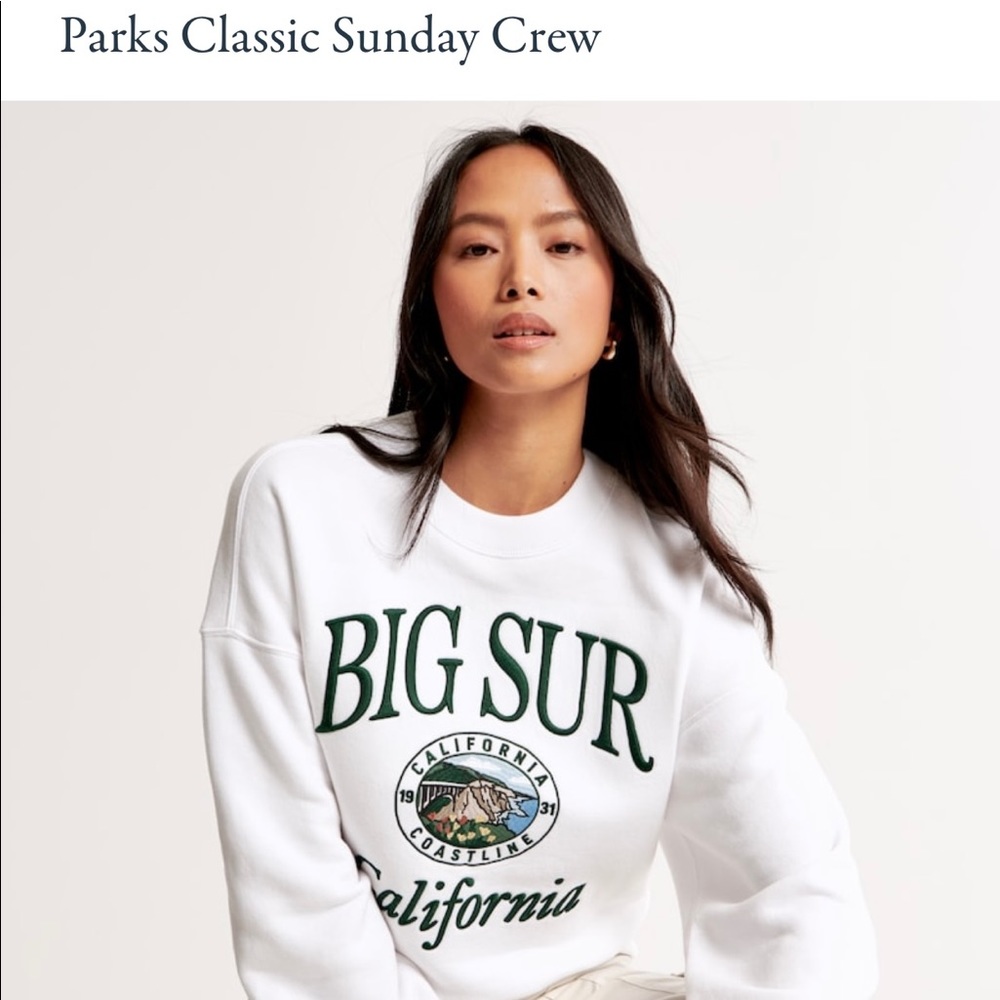 Abercrombie Embroidered Sweatshirt